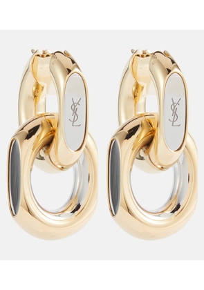 Saint Laurent Cassandre hoop earrings