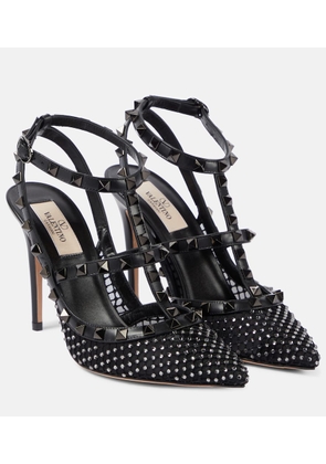 Valentino Garavani Rockstud 100 leather pumps