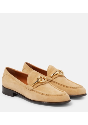 Valentino Garavani VLogo Signature suede loafers