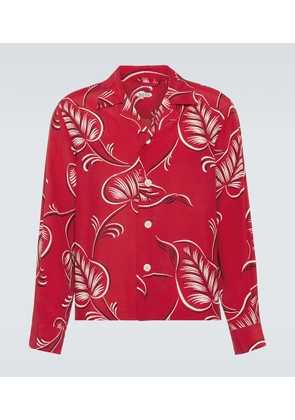 Bode Creeping Begonia printed shirt