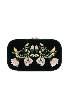 Wolf 1834 Zoe Travel Zip Case in Forest Green - Green. Size all.