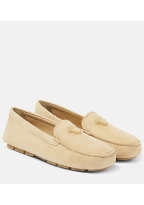 Prada Suede driving shoes