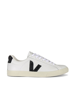 Veja Esplar Logo in Extra-White  Black - White. Size 39 (also in 40, 41, 44, 45).