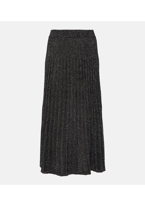 Joseph Ribbed-kit LurexÂ® midi skirt