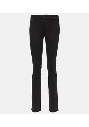 7 For All Mankind High-rise straight jeans
