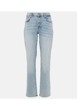 7 For All Mankind Ellie mid-rise straight jeans