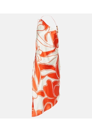 SIR Ramona printed silk midi dress