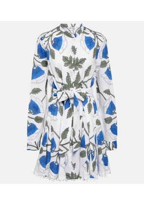 Juliet Dunn Bellflower cotton shirt dress