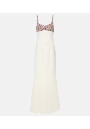 Safiyaa Beatriz embellished gown