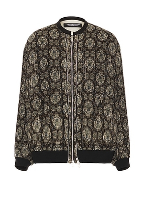 Undercover Full Zip Blouson in Black Base - Black. Size 4 (also in ).