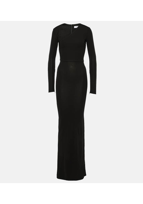 Alex Perry Asymmetric jersey maxi dress