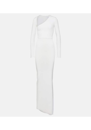 Alex Perry Asymmetric jersey maxi dress