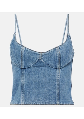 Magda Butrym Denim bustier