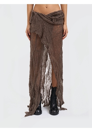 Skirt ANN DEMEULEMEESTER Woman color Green