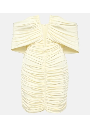 Magda Butrym Draped off-shoulder minidress