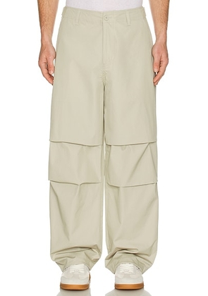 WAO The Parachute Pant in Light Beige - Cream. Size L (also in ).