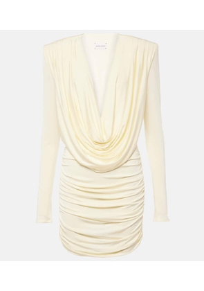 Magda Butrym Draped jersey minidress