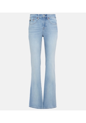 AG Jeans Embroidered flared jeans