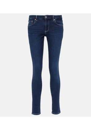 AG Jeans Mid-rise skinny jeans