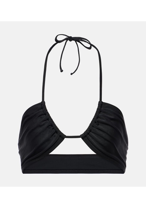 Bananhot Chili ruched halterneck bikini top
