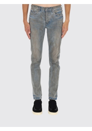 Jeans PURPLE Men color Denim