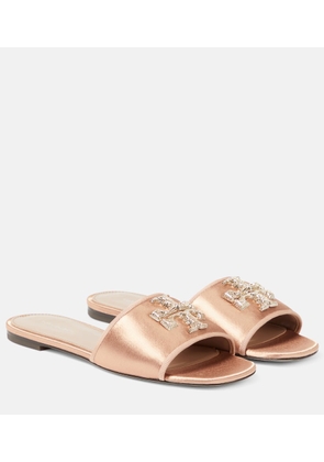 Tory Burch Miller crystal-embellished slides