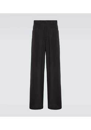 Balenciaga High-rise wide-leg pants