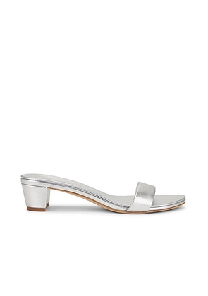 Ziah Mule in Silver - Metallic Silver. Size 35 (also in 36, 37, 38, 40).
