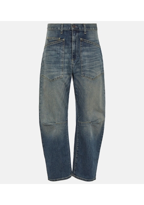 Nili Lotan Shon high-rise wide-leg jeans