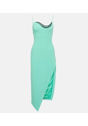 David Koma Embellished midi dress