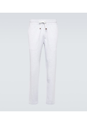 Brunello Cucinelli Cotton-blend sweatpants