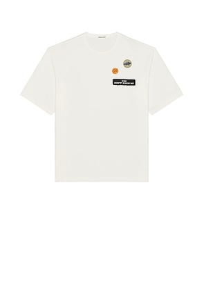 Undercover Crew Neck Tee in White - White. Size 4 (also in 3, 5).
