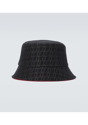 Christian Louboutin Bobino canvas bucket hat