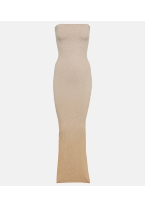 Wolford Fading Shine strapless maxi dress