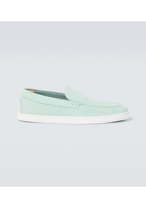 Christian Louboutin Varsiboat leather boat shoes