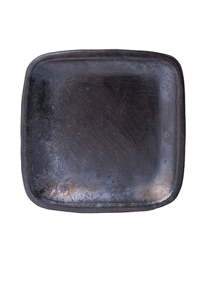 Verve Culture Set Of 4 Longpi Small Plate in Black - Black. Size all.