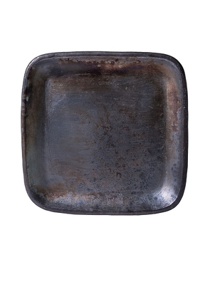 Verve Culture Set Of 4 Longpi Large Plate in Black - Black. Size all.