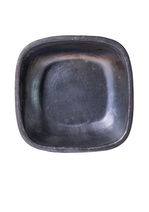 Verve Culture Set Of 4 Longpi Large Bowl in Black - Black. Size all.