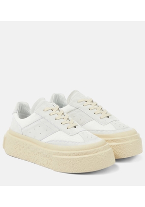 MM6 Maison Margiela Suede platform sneakers