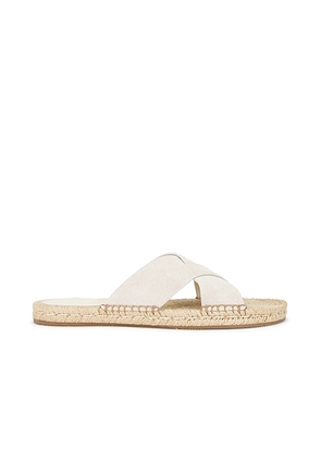 Zegna Espadrilles Sandals in Pumice White - White. Size 8.5 (also in ).