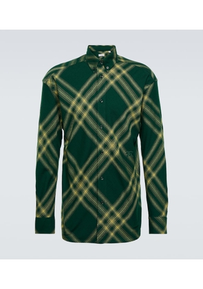 Burberry Burberry check wool shirt