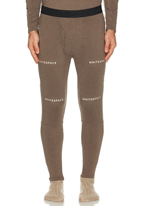 Whitespace Graphene Base Pants in Falcon - Grey. Size L (also in M, S, XL/1X, XXL/2X).