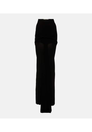Rick Owens High-rise maxi skirt