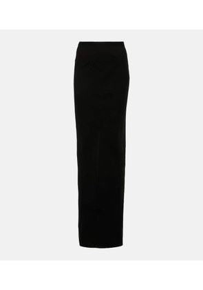 Rick Owens Silk maxi skirt