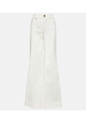 Zimmermann Matchmaker high-rise palazzo jeans