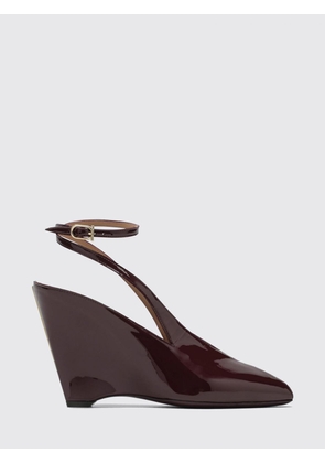 Pump FERRAGAMO Woman color Wine