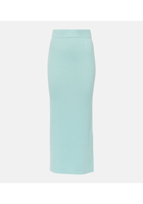 Lisa Yang Ronja high-rise cashmere midi skirt