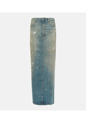 Acne Studios Denim maxi skirt
