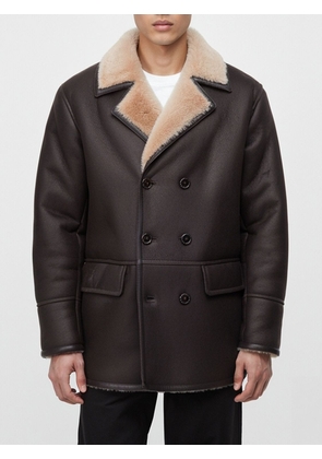 Coat BOSS Men color Brown