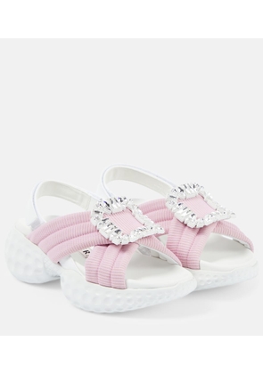 Roger Vivier Viv' Run Light embellished sandals